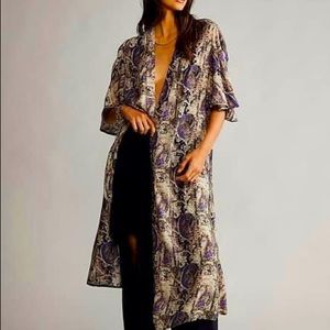 Violet Duster kimono
